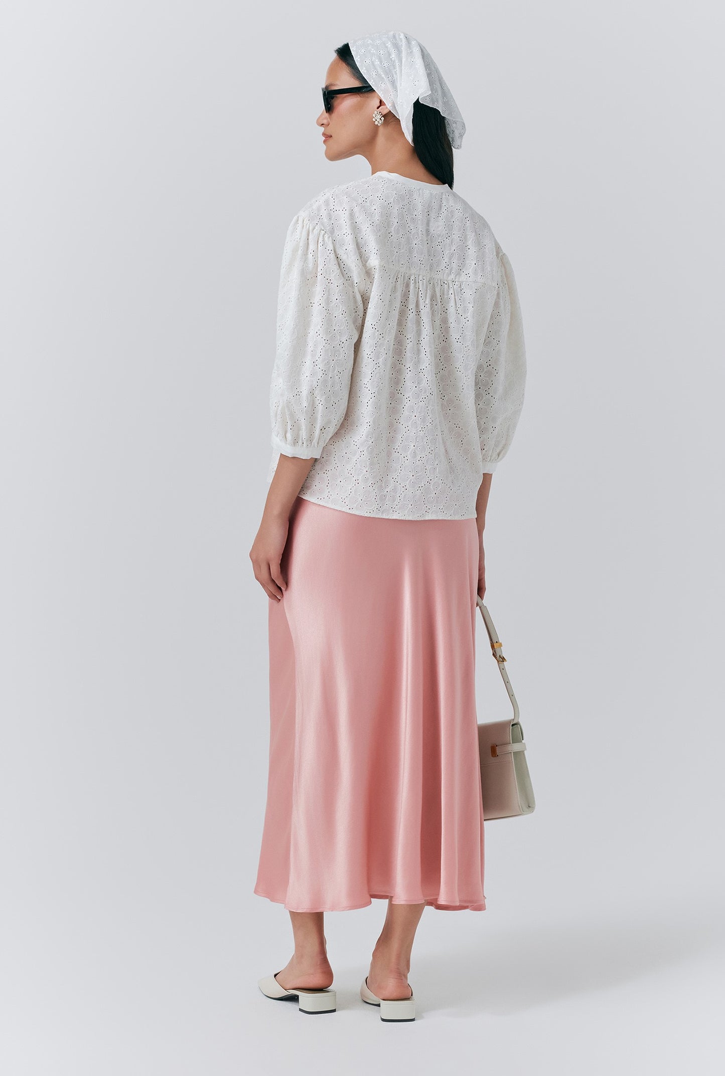 Loren Embroidered Cotton Blouse