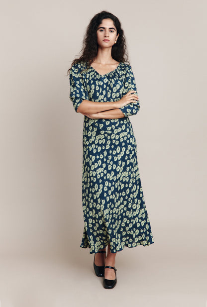 Daniella Crepe Midi Dress