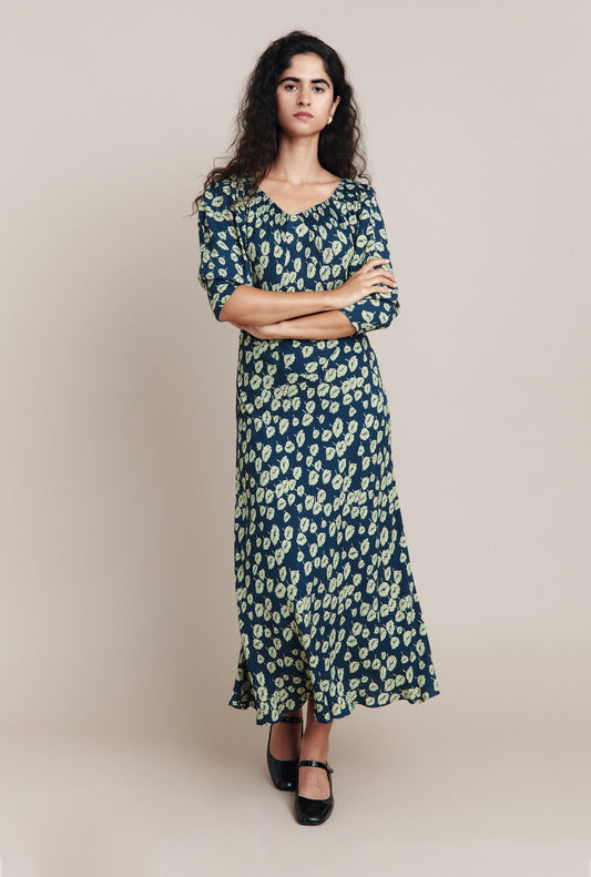 Daniella Crepe Midi Dress