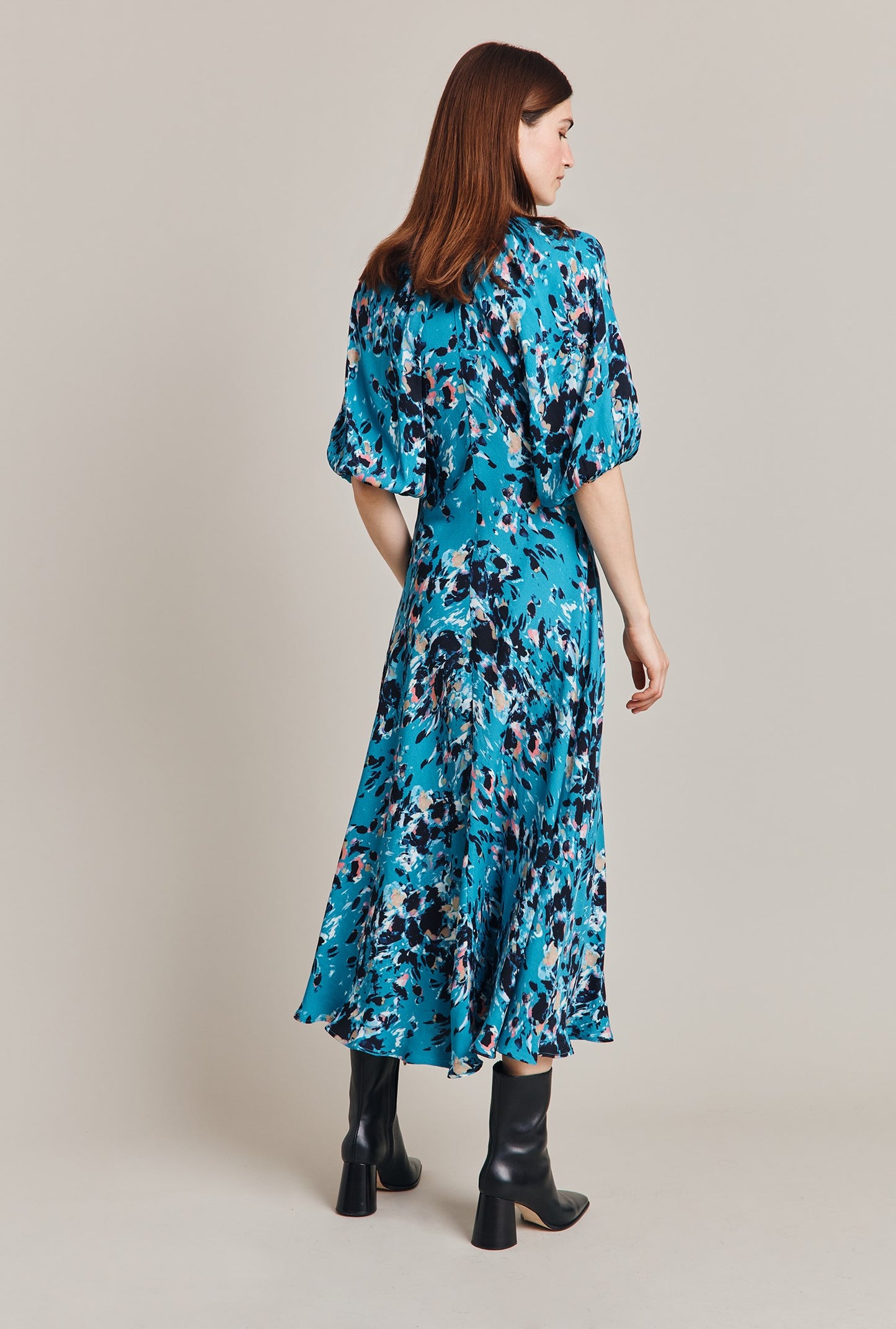 Dana Crepe Midi Dress
