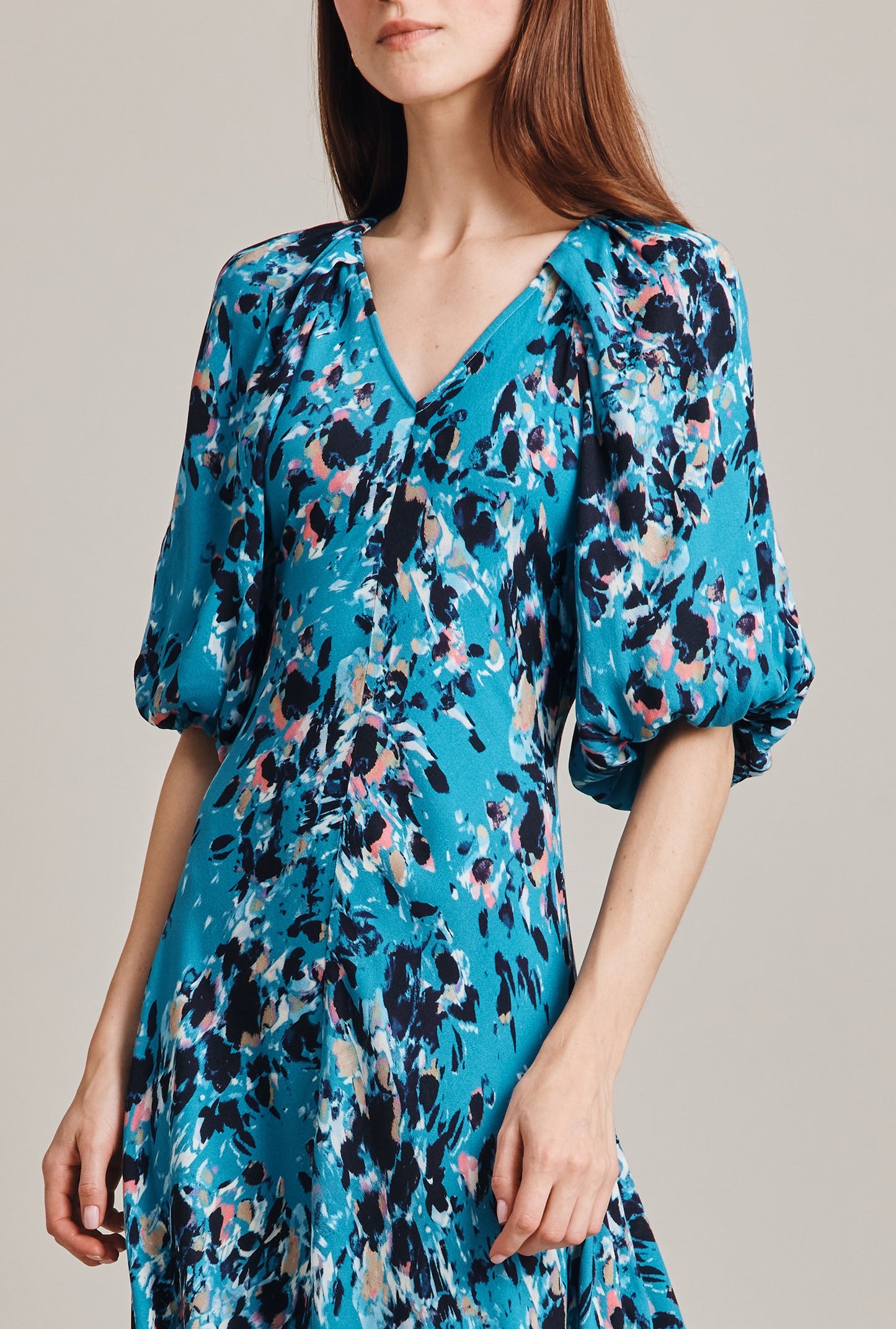 Dana Crepe Midi Dress
