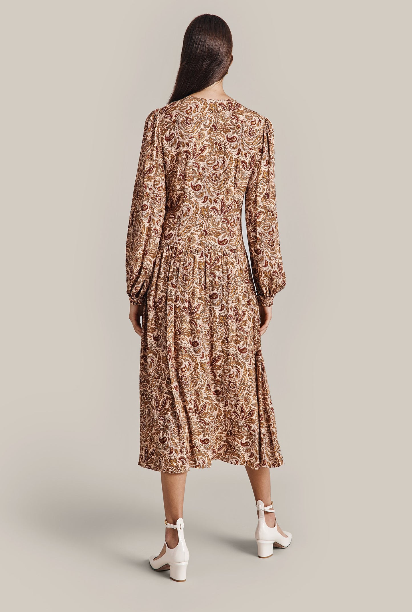 Ava Crepe Midi Dress