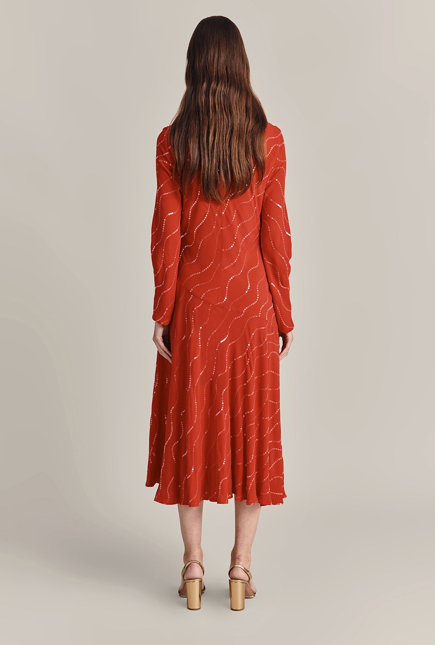 Ophelia Midi Sequin Dress