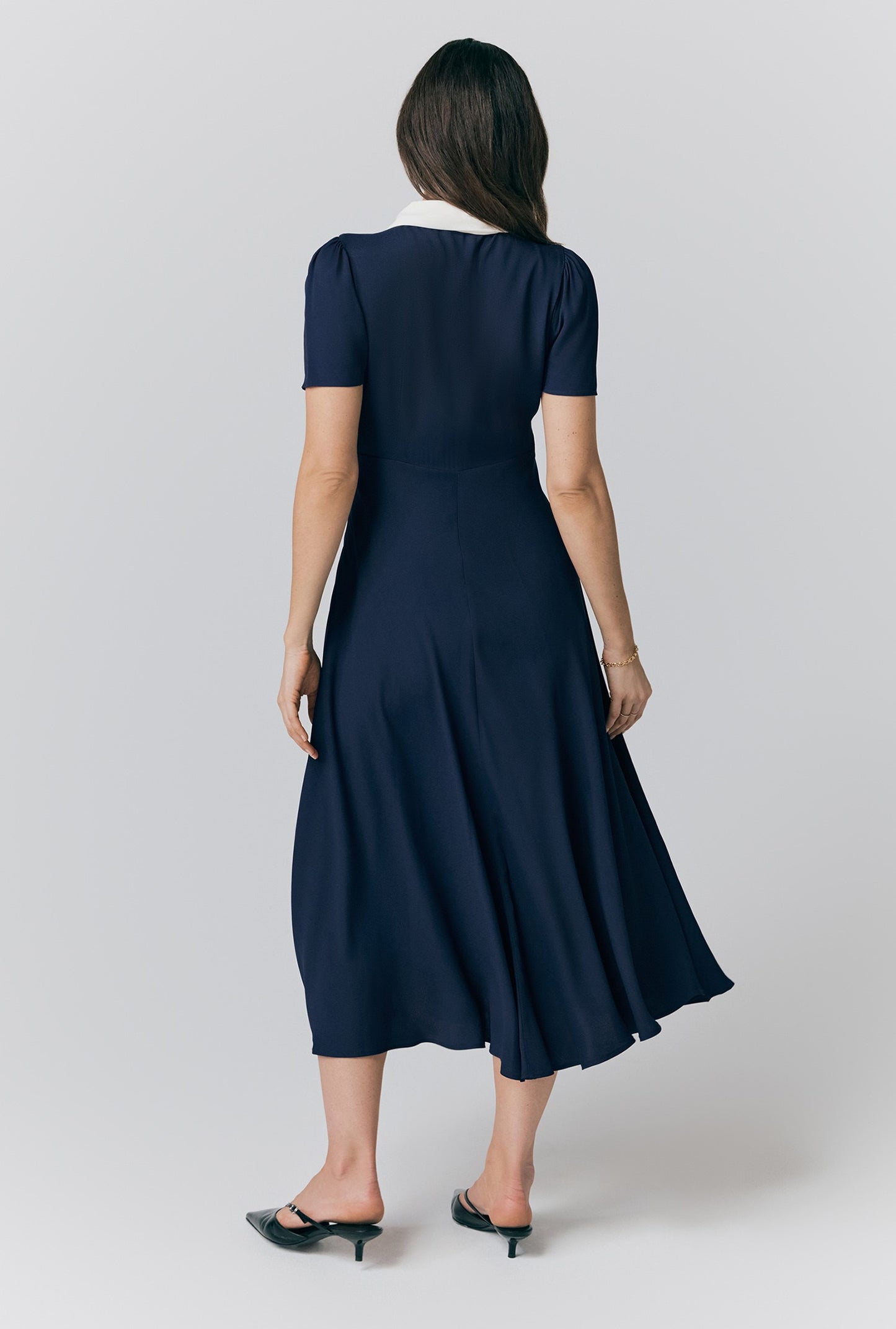 Bethan Crepe Midi Shirt Dress