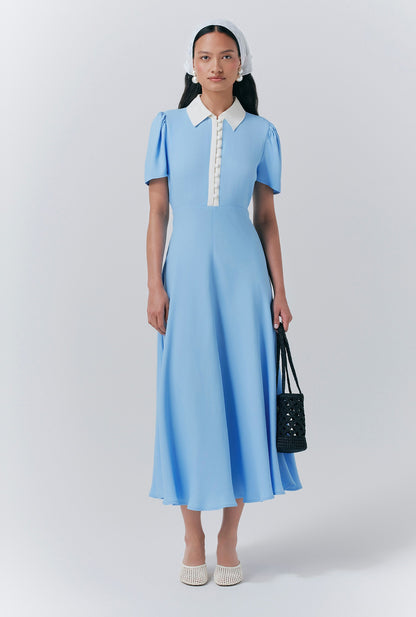 Bethan Crepe Midi Shirt Dress