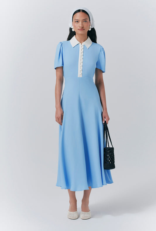 Bethan Crepe Midi Shirt Dress