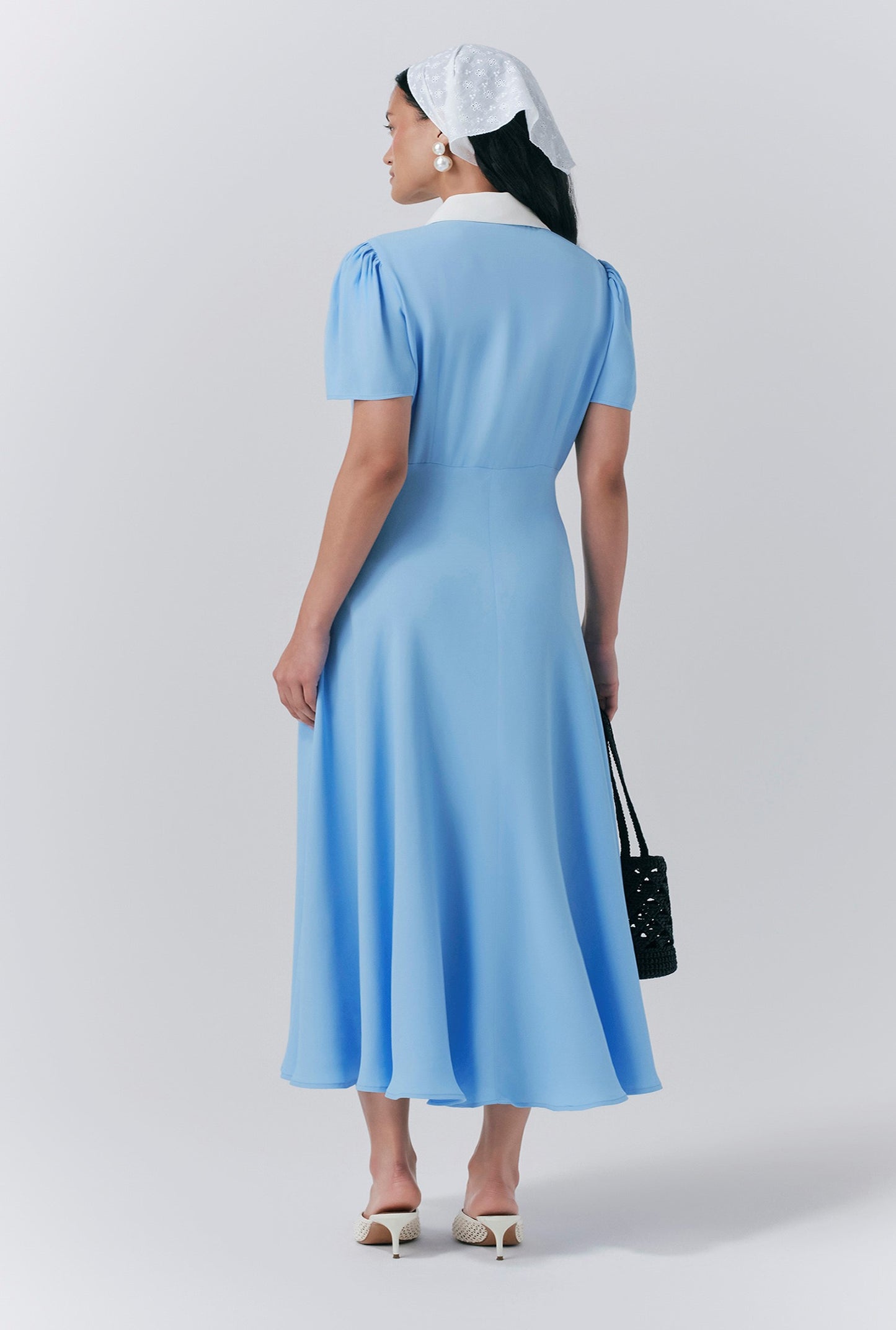 Bethan Crepe Midi Shirt Dress