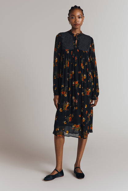 Penelope Mixed Floral Print Dress