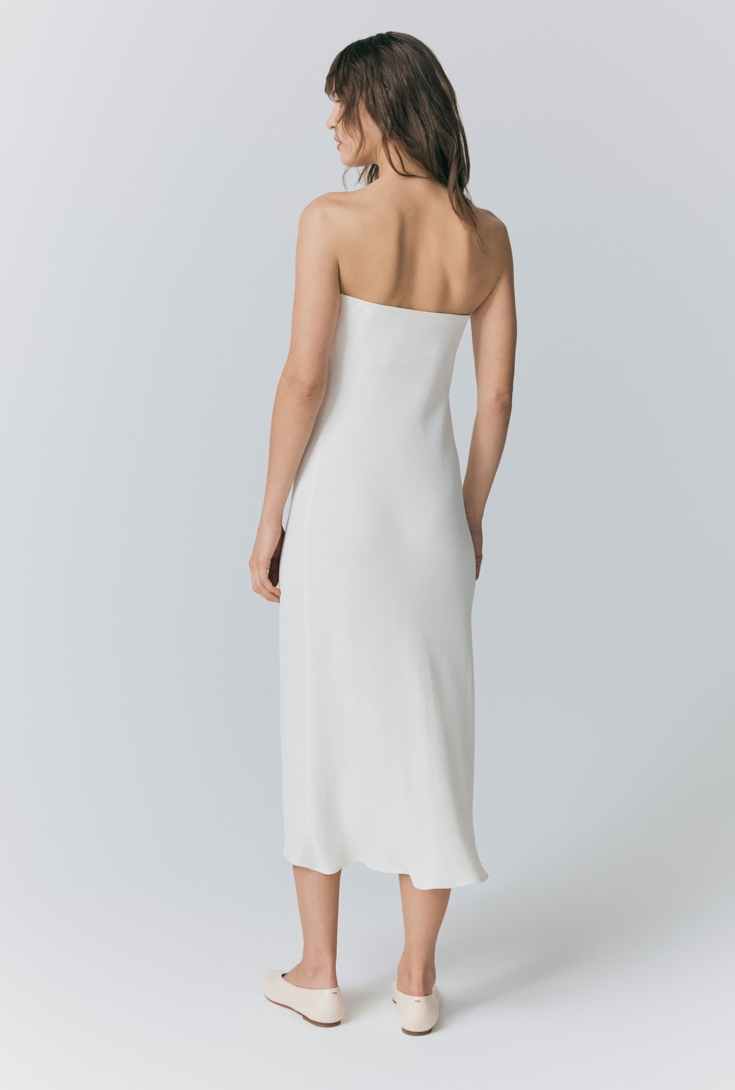 Juliette Crepe Strapless Dress