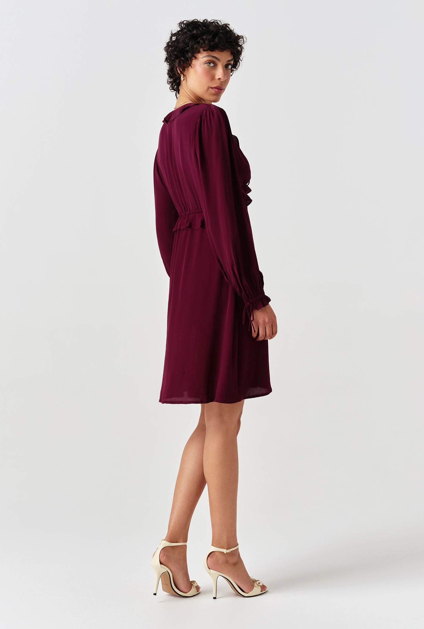Billie Crepe Short Dress