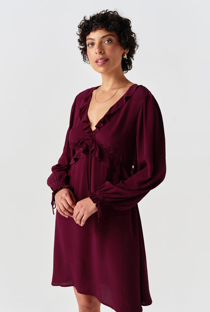 Billie Crepe Short Dress
