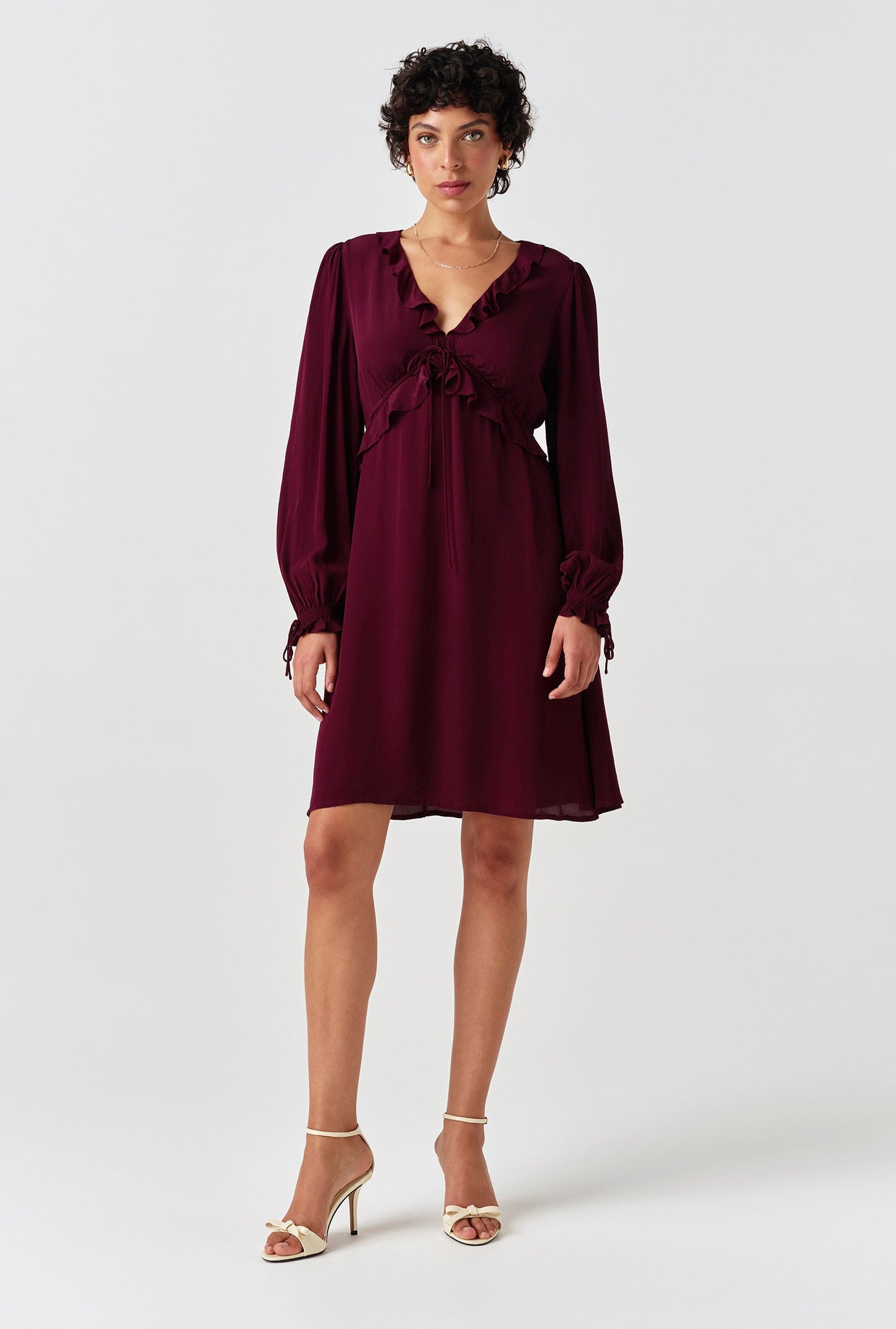 Billie Crepe Short Dress