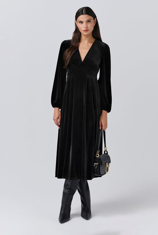 Kimberley Velvet Midi Dress
