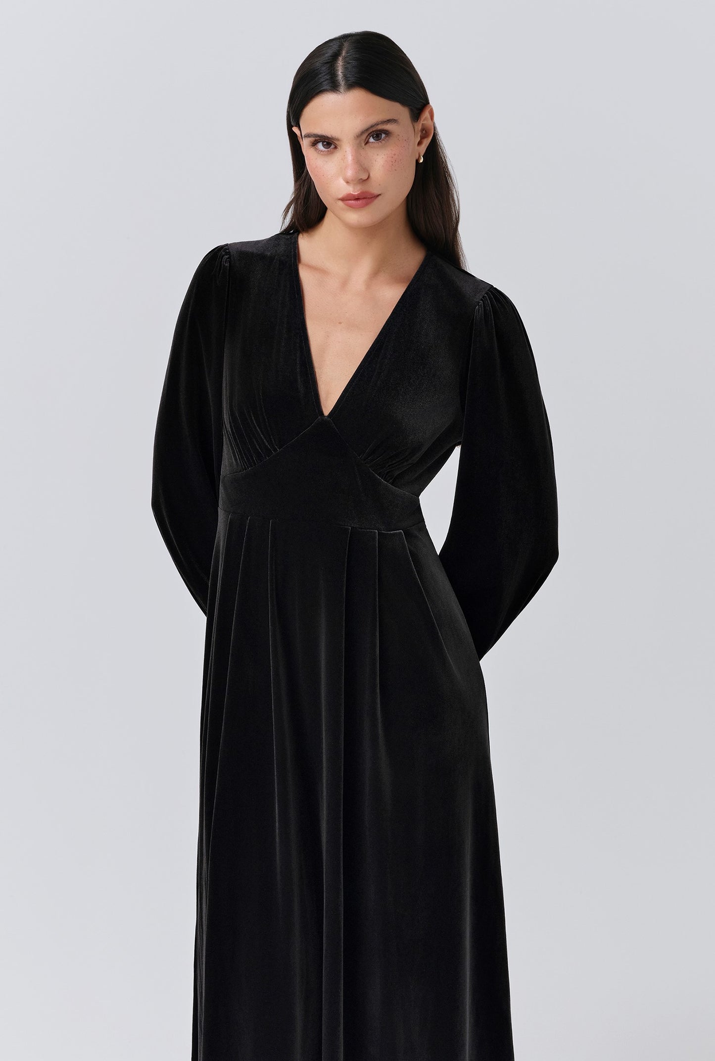 Kimberley Velvet Midi Dress
