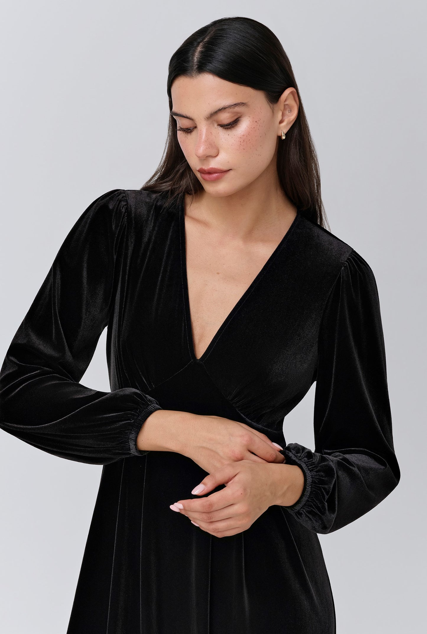 Kimberley Velvet Midi Dress