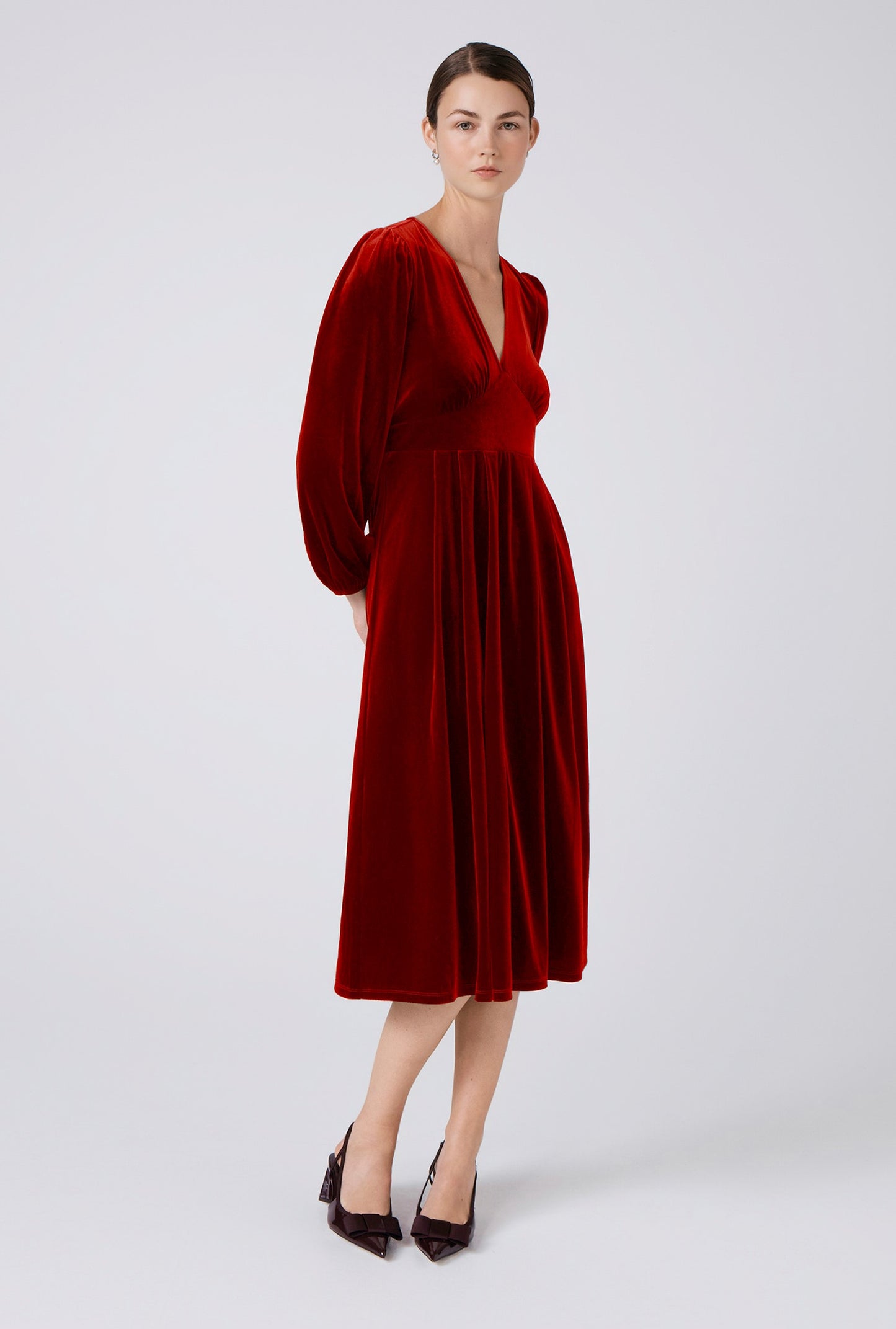 Kimberley Velvet Midi Dress