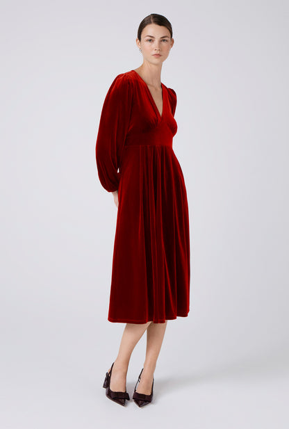 Kimberley Velvet Midi Dress