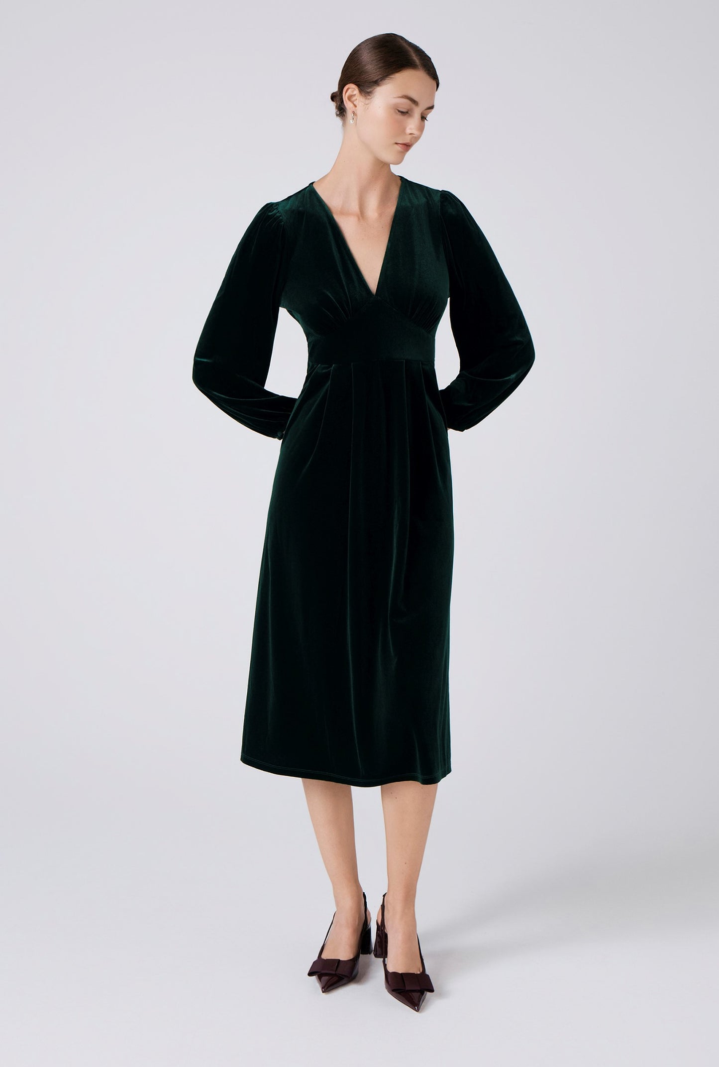 Kimberley Velvet Midi Dress
