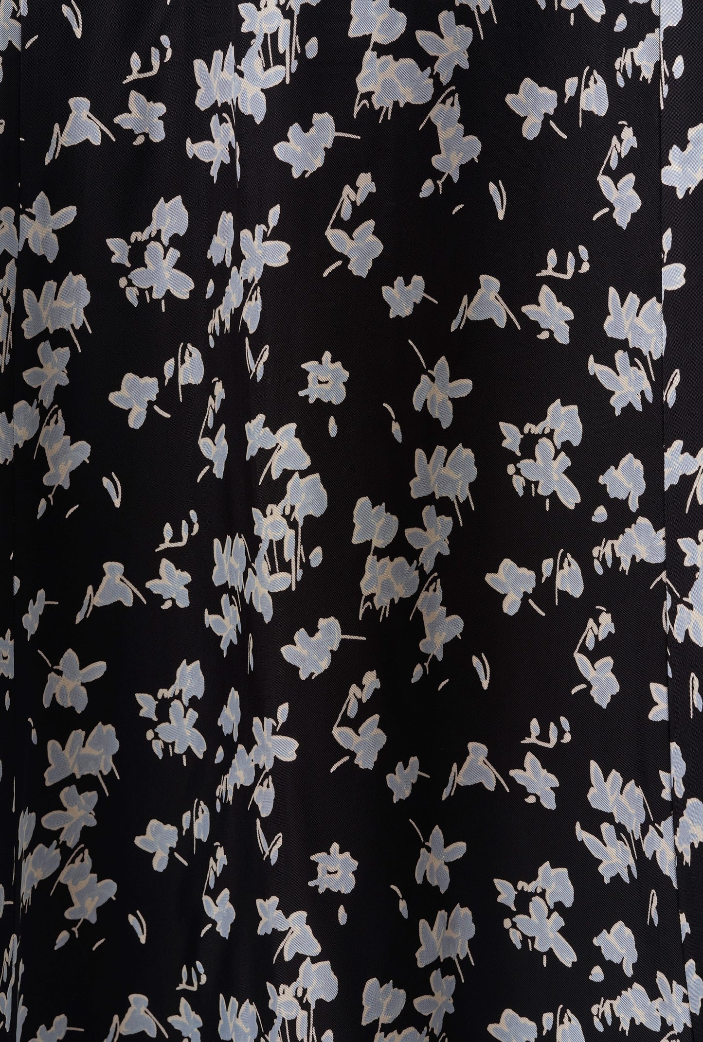 Ana Floral Satin Midi Dress