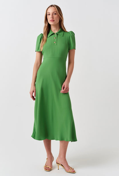 Verity Crepe Midi Dress