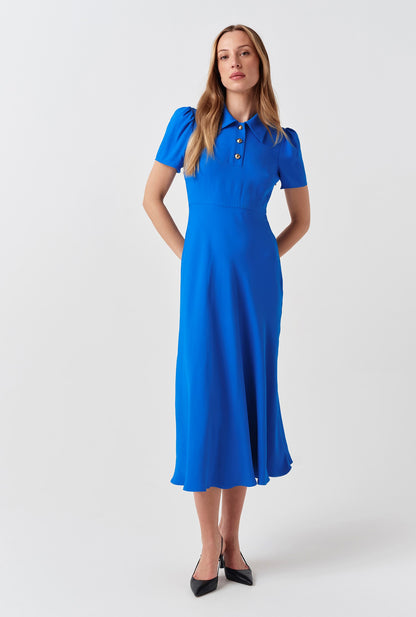 Verity Crepe Midi Dress