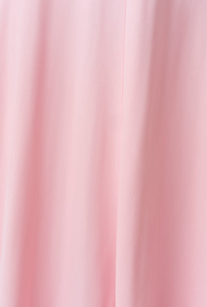 Mia Crepe V Neck Midi Dress