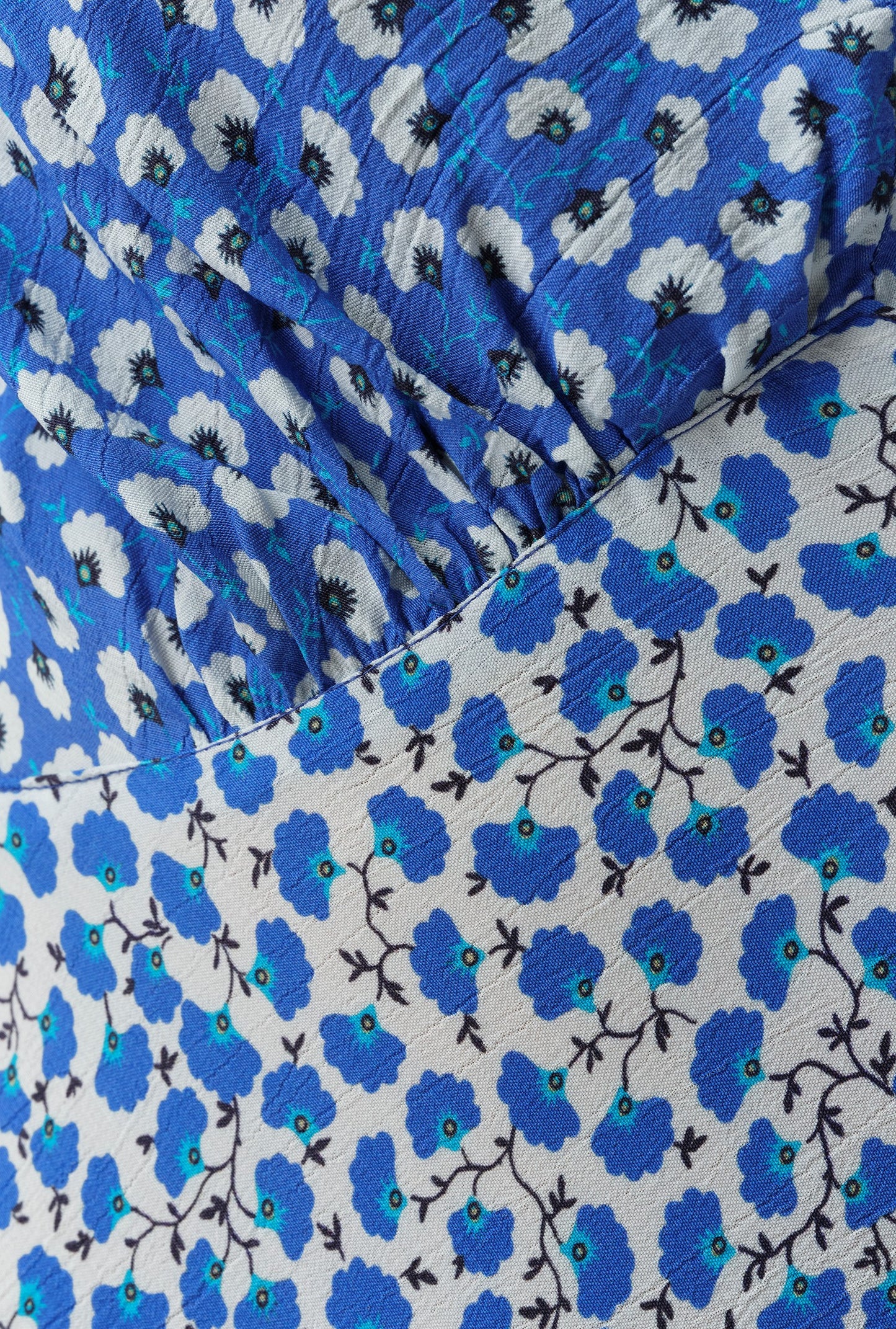 Faye Floral Crepe Midi Dress