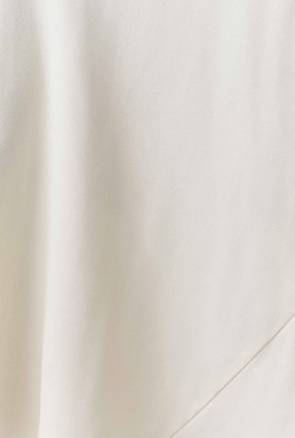 Arya Cowl Neck Satin Midi Dress