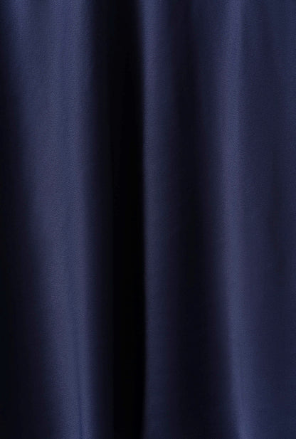 Alessia Picot V-Neck Satin Midi Dress