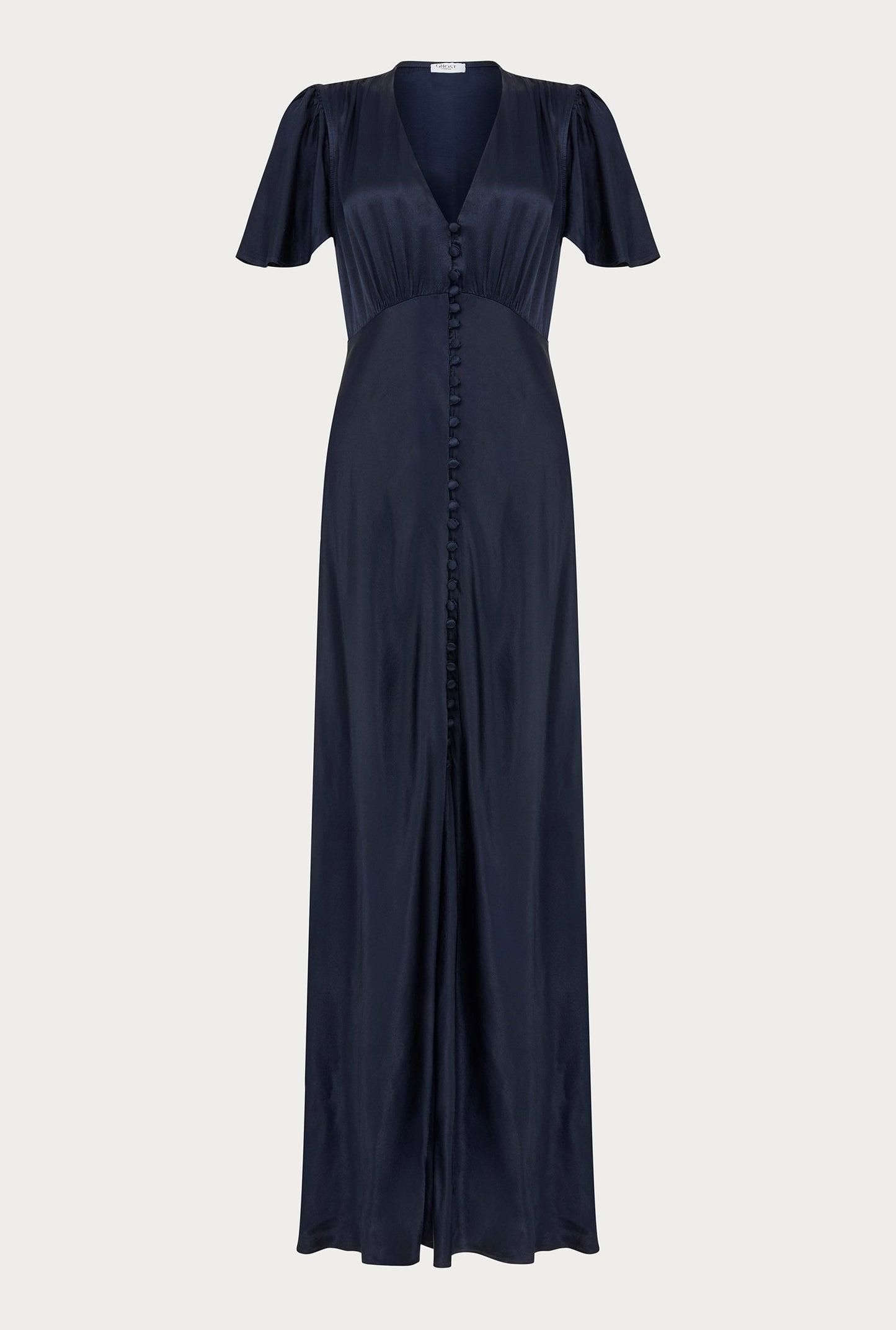 Delphine Satin Maxi Dress