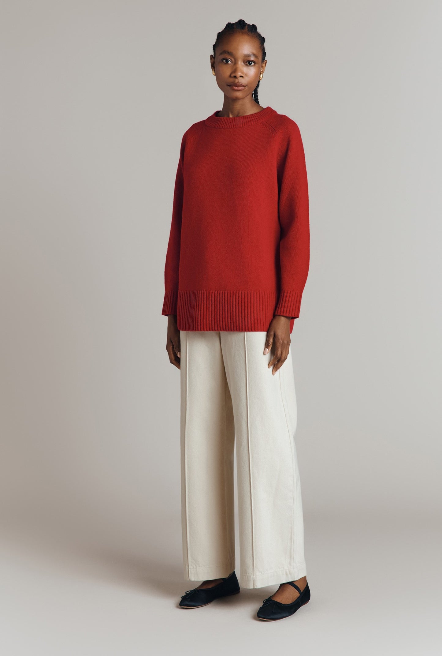 Arleen Longline Oversized Jumper