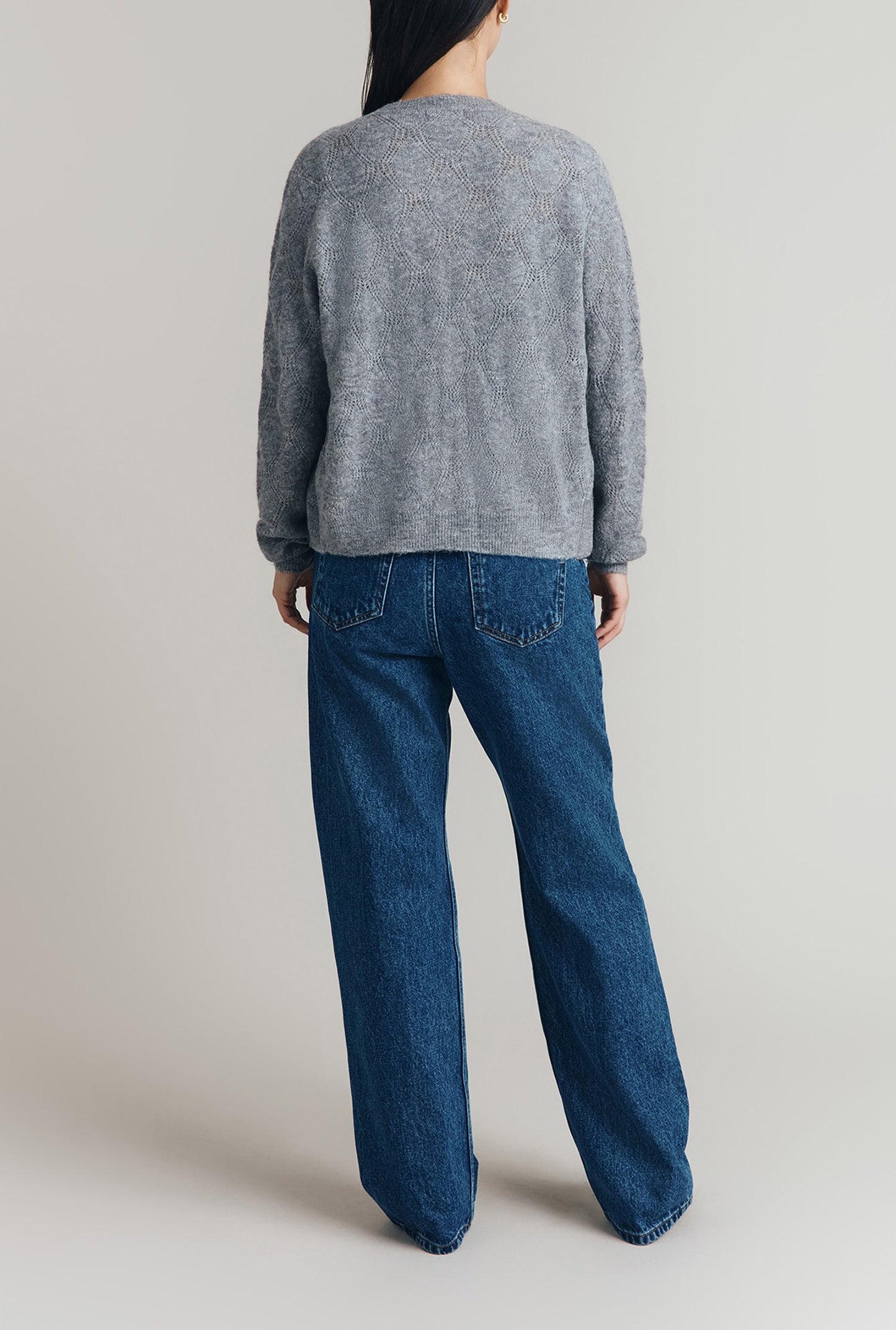 Sadie Pointelle Cardigan