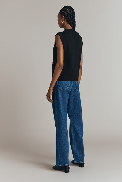 Brettia Sleeveless Knitted Waistcoat