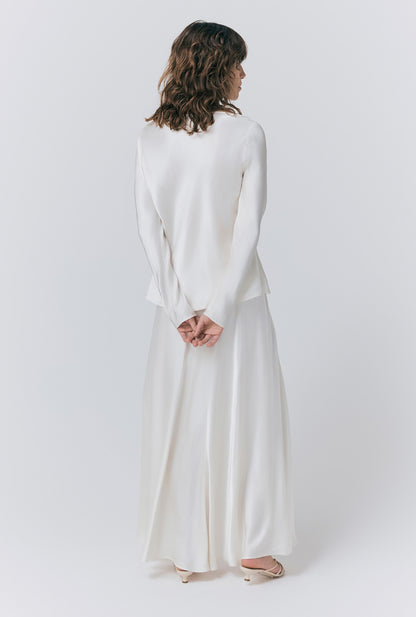 Colette Satin Maxi Skirt
