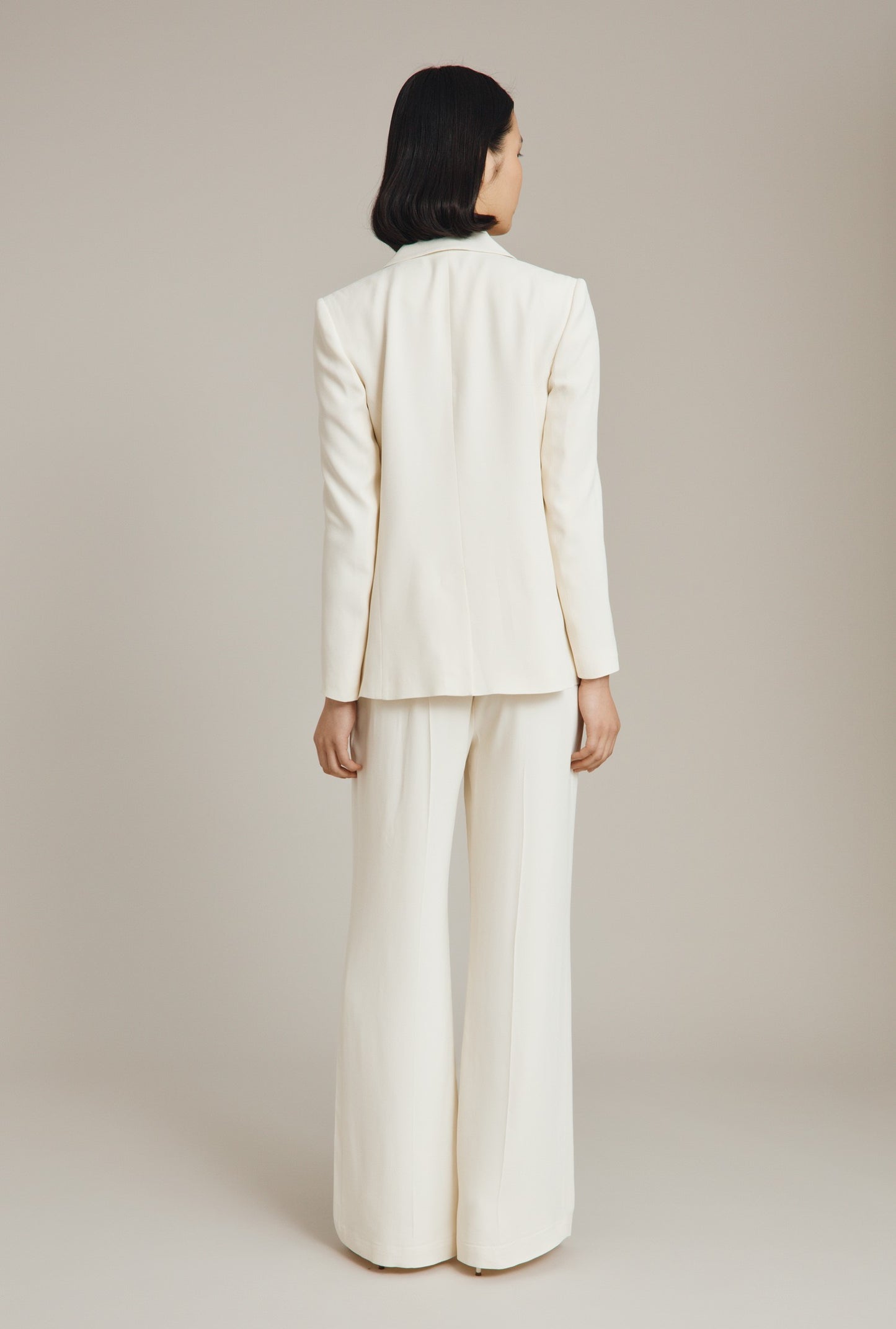 Alexa Crepe Wide Leg Trousers