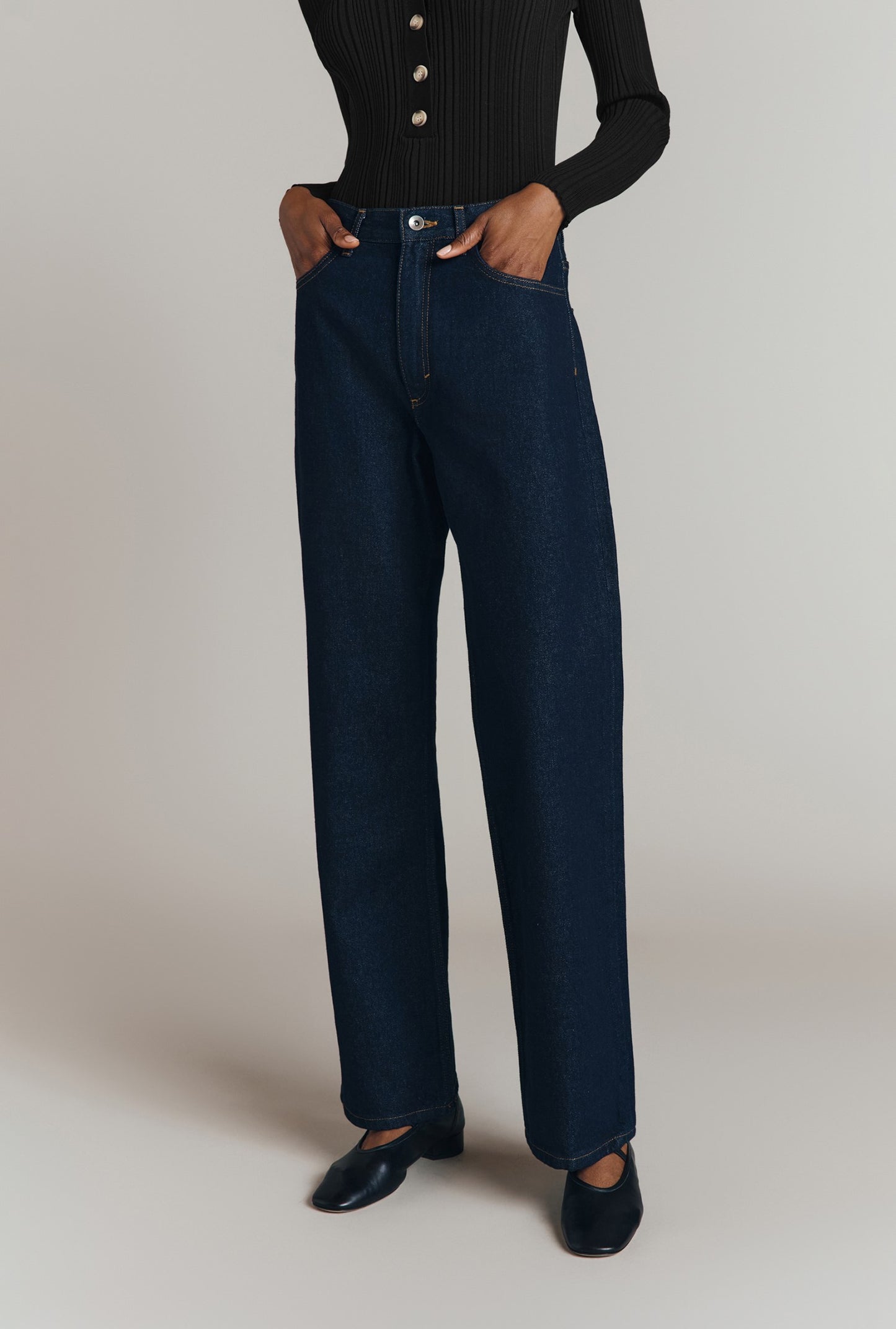 Amerie Denim Straight Leg Jeans
