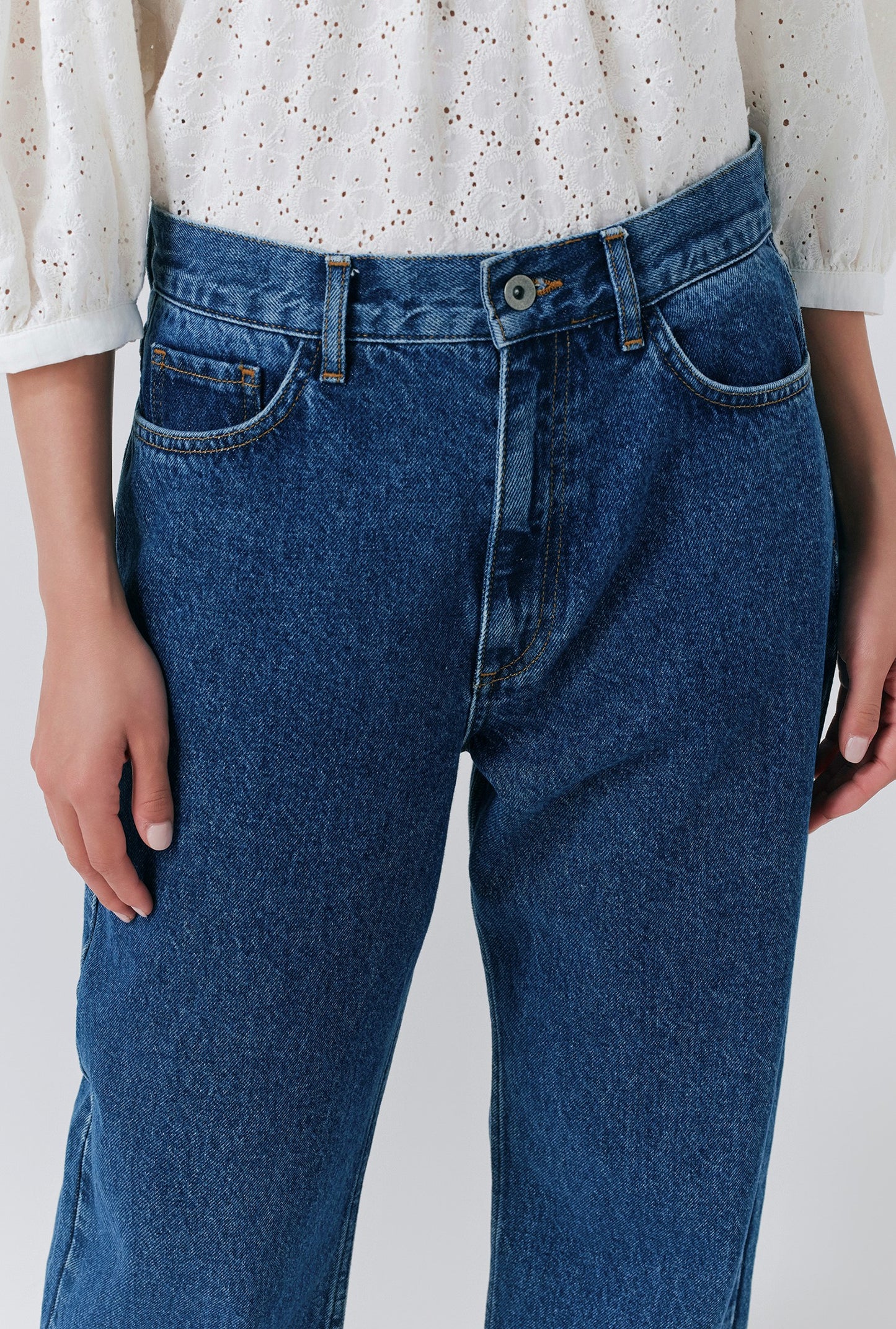 Amerie Denim Straight Leg Jeans