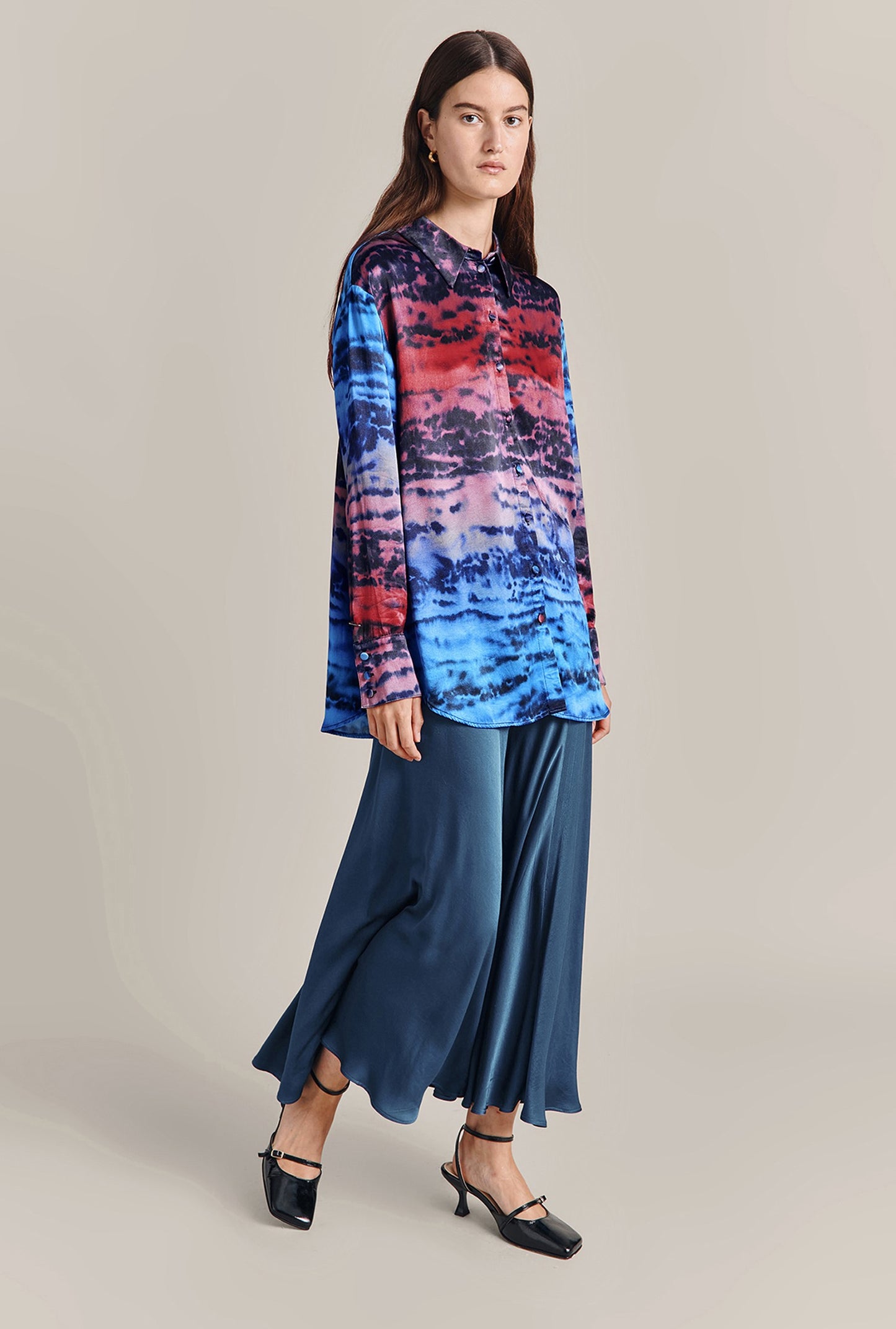 Camille Satin Shirt