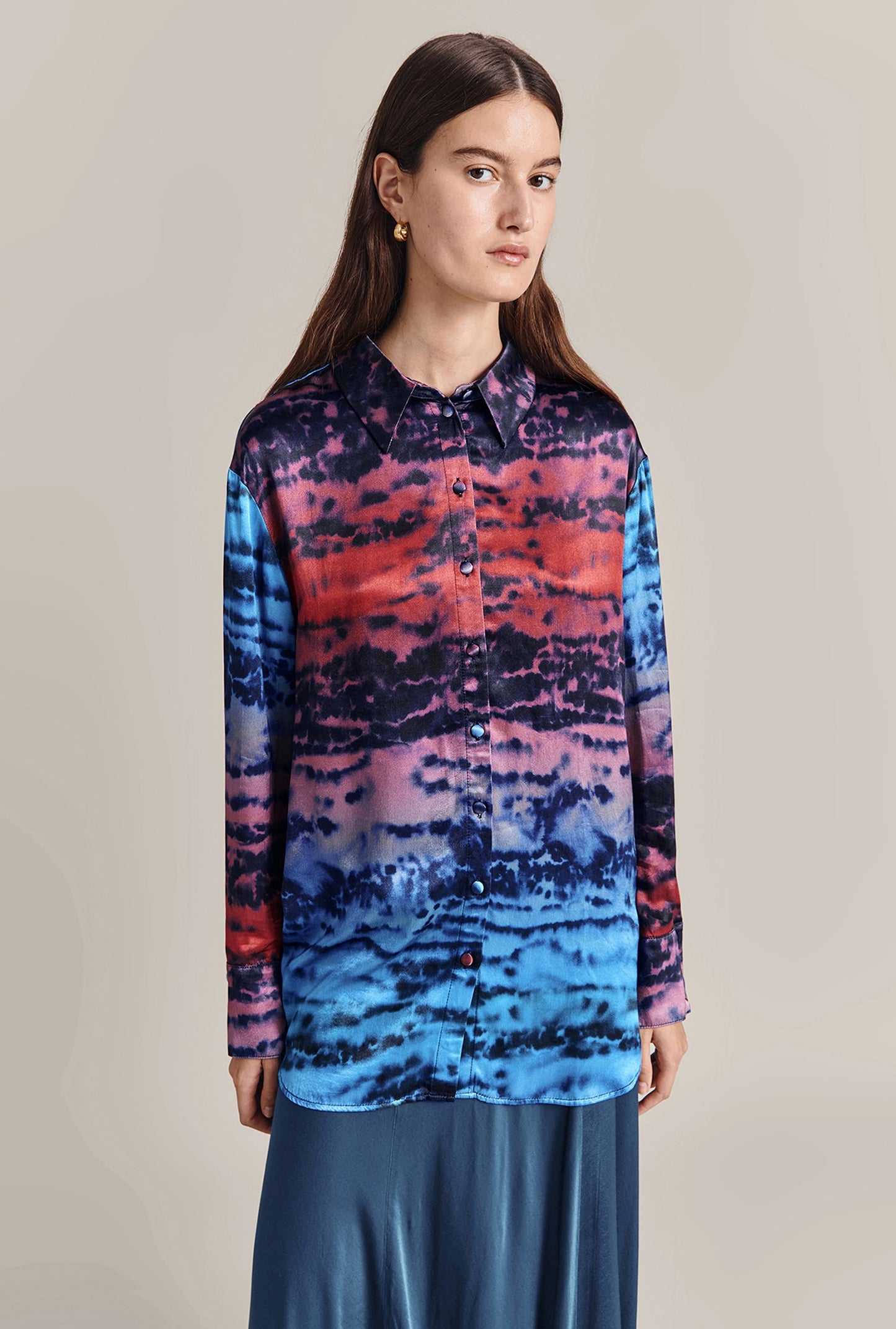 Camille Satin Shirt