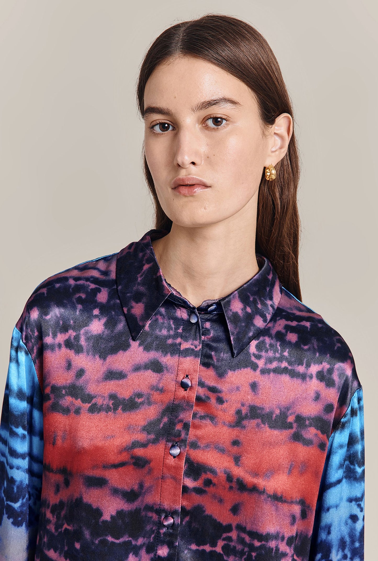Camille Satin Shirt