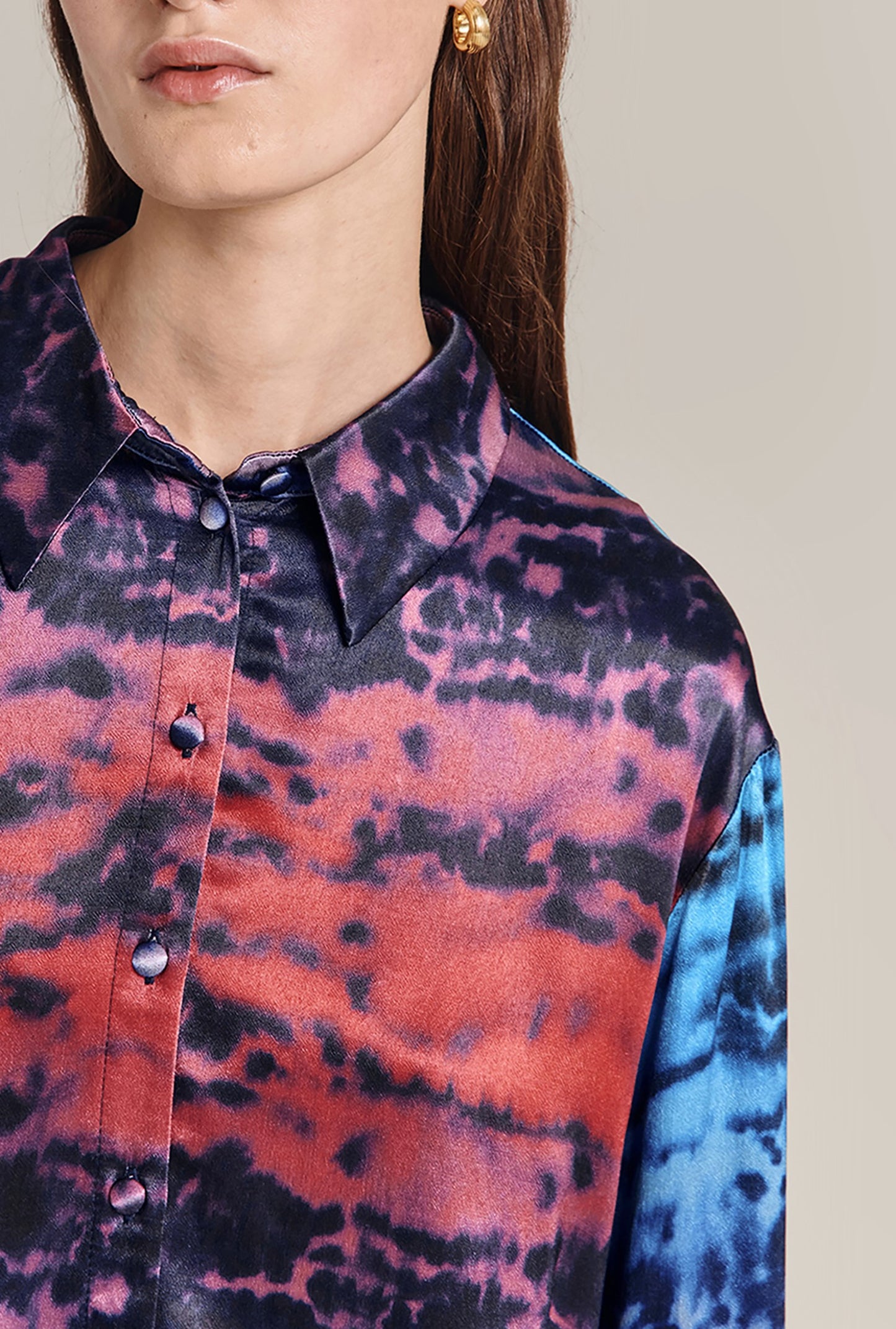 Camille Satin Shirt