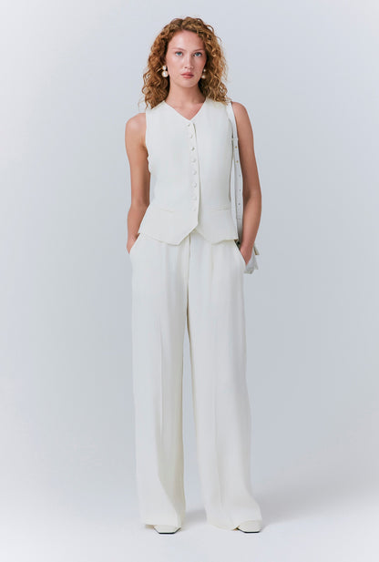 Bonnie Crepe Waistcoat