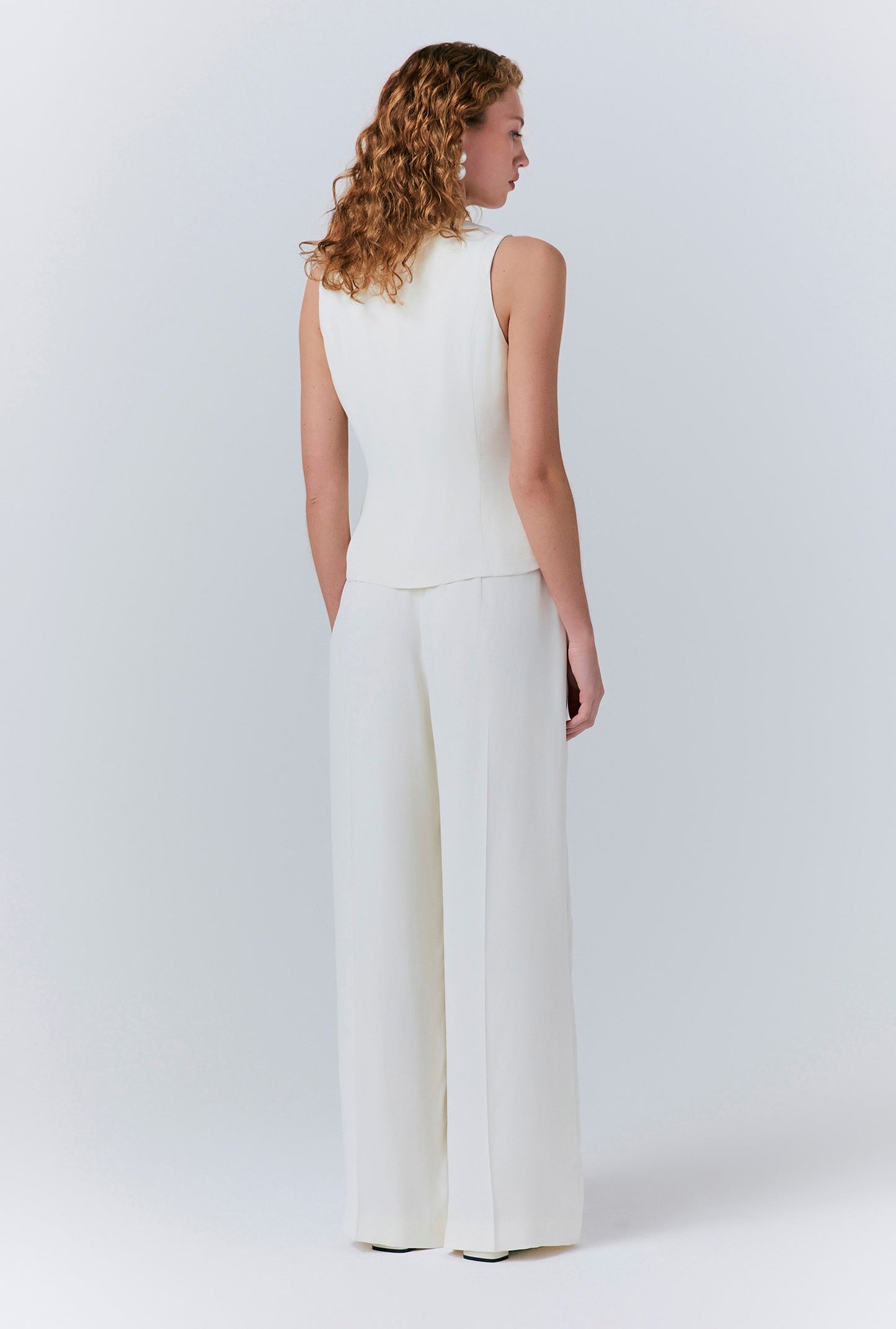 Bonnie Crepe Waistcoat