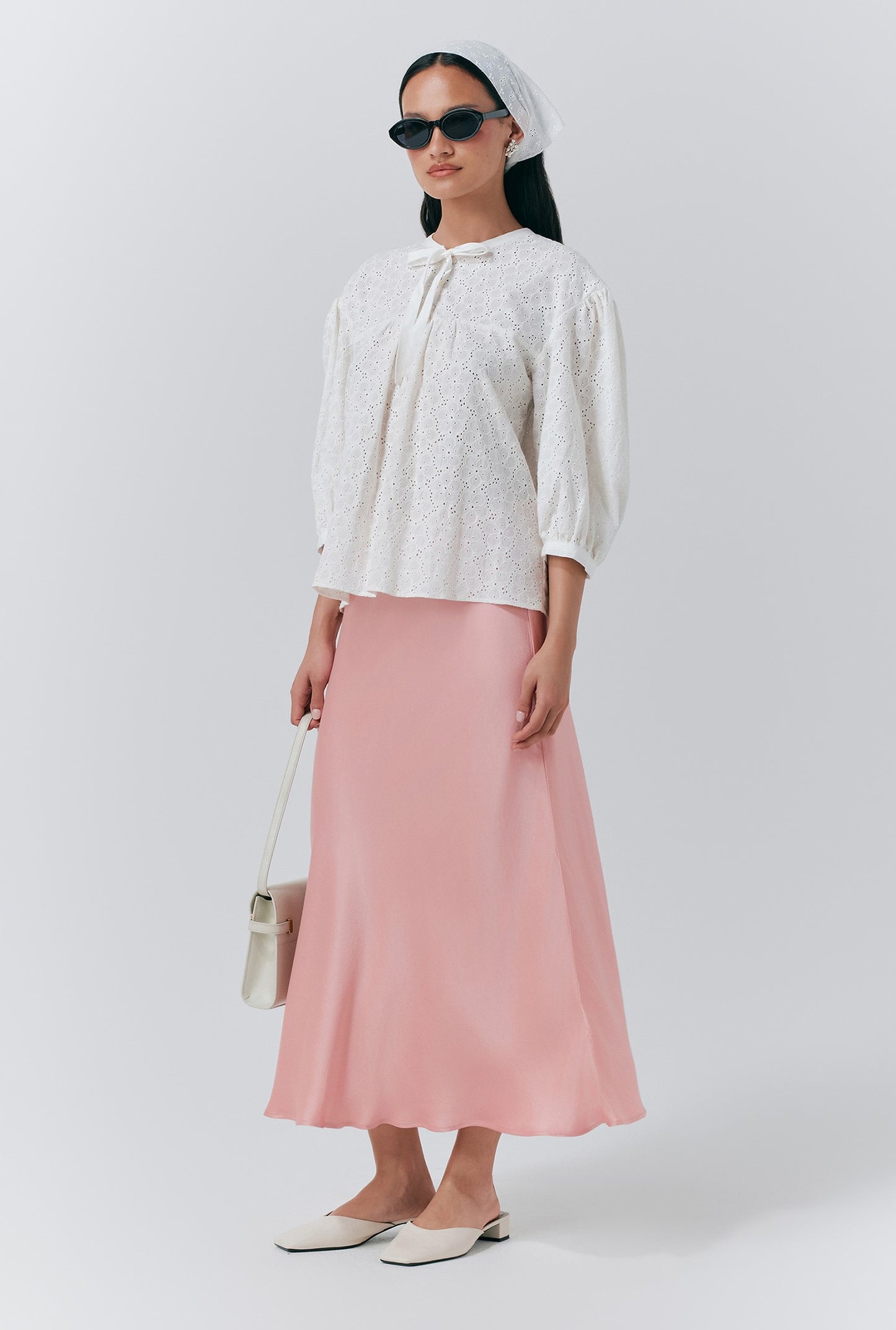 Loren Embroidered Cotton Blouse