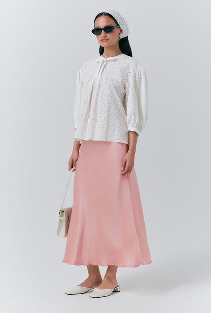 Loren Embroidered Cotton Blouse