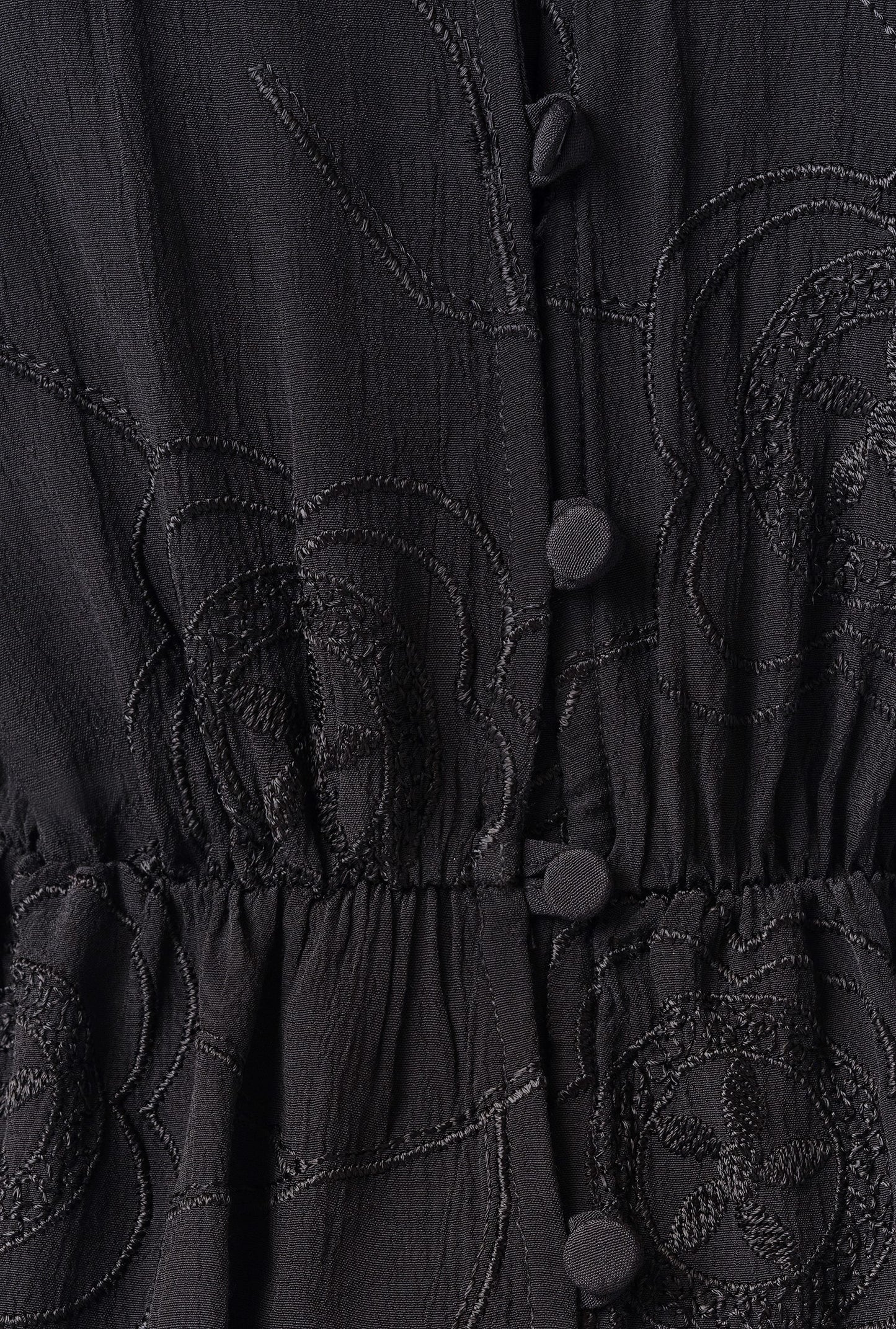 Amber Crepe Tie Neck Blouse