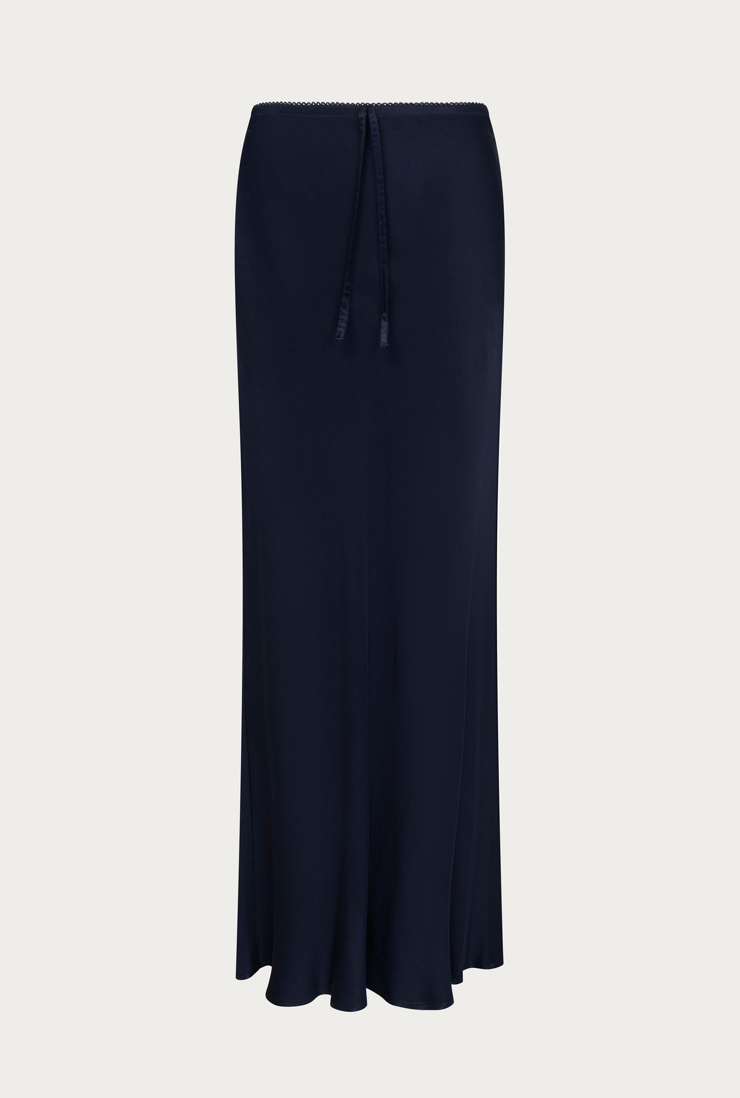 Emma Satin Midi Slip Skirt