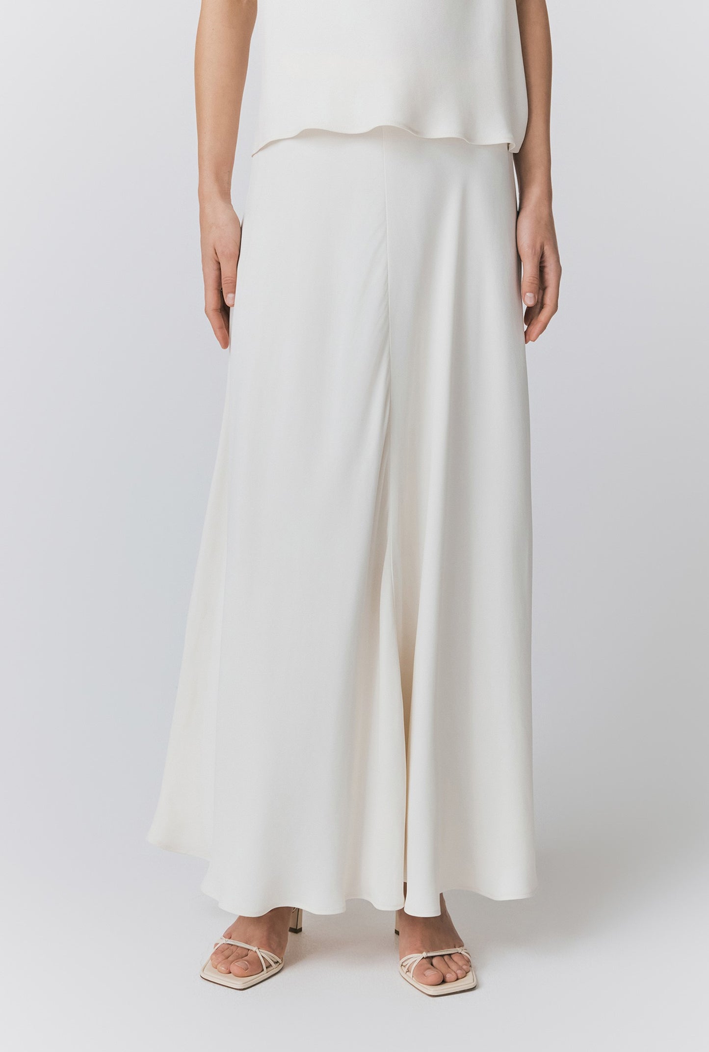 Adrianna Crepe Maxi Skirt