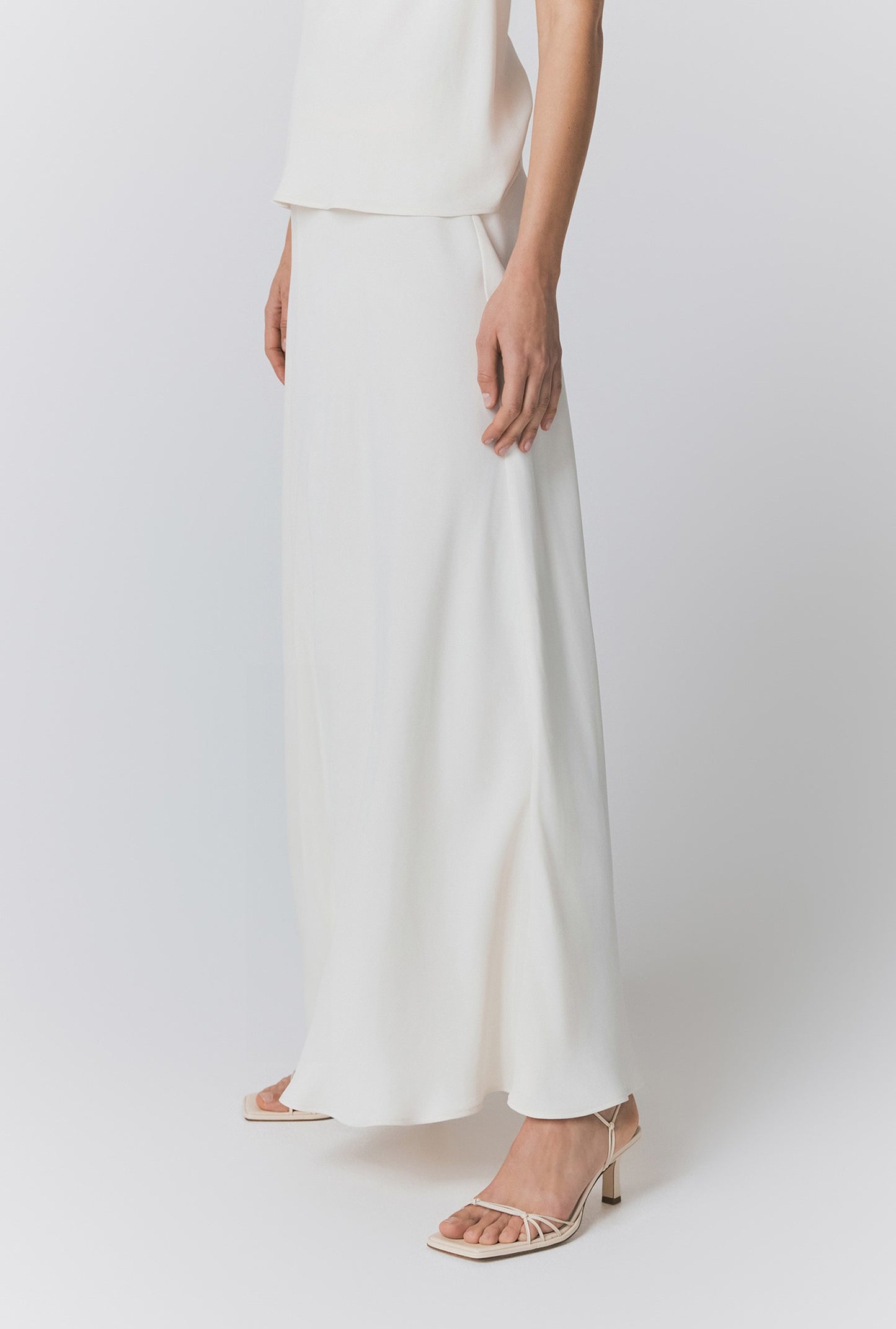 Adrianna Crepe Maxi Skirt