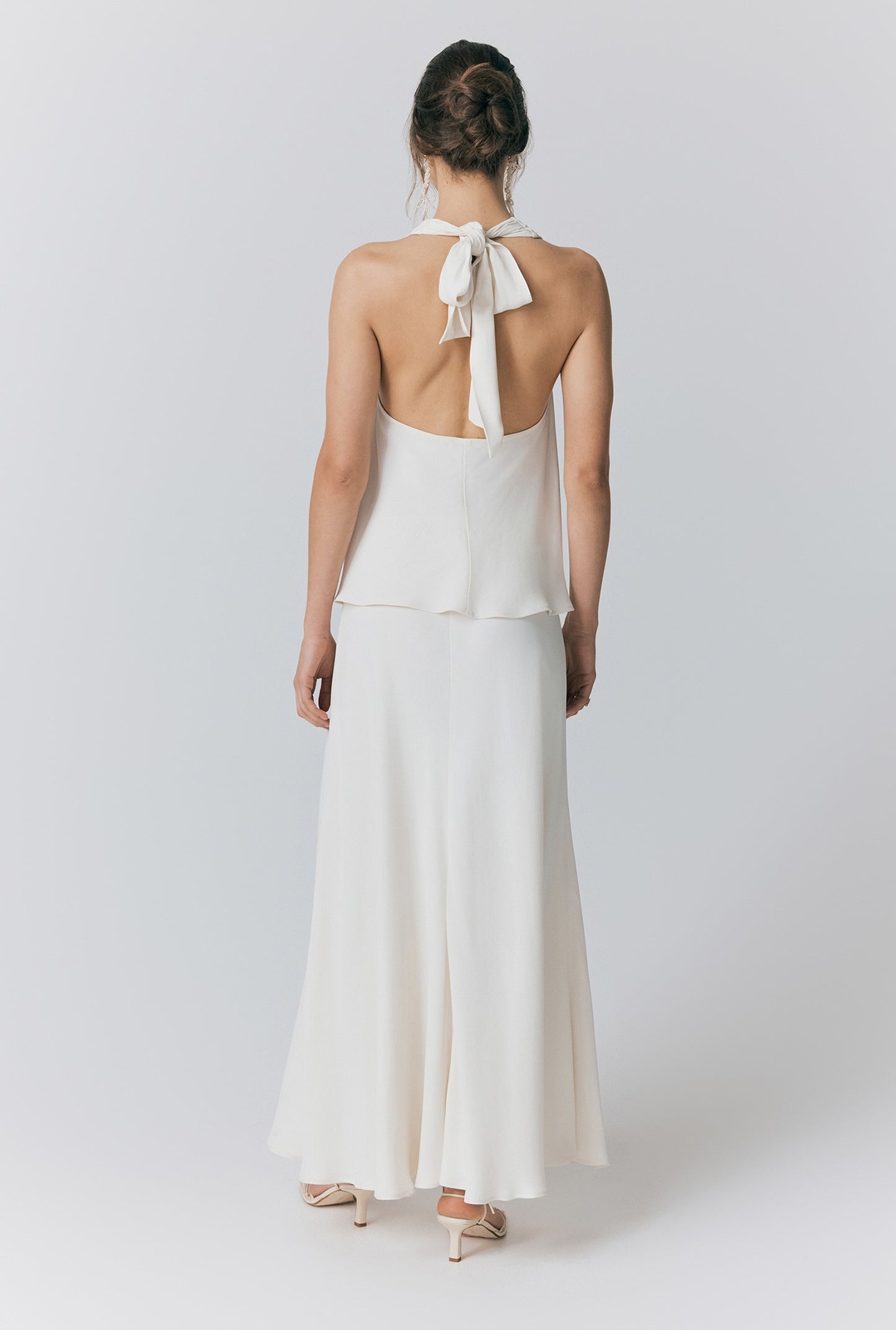 Adrianna Crepe Maxi Skirt